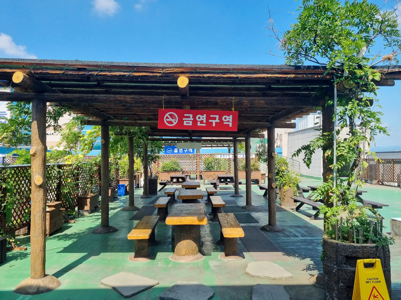 영진직업전문학교 휴게공간
