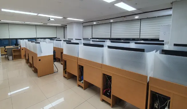 그린컴퓨터디자인학원 실습실