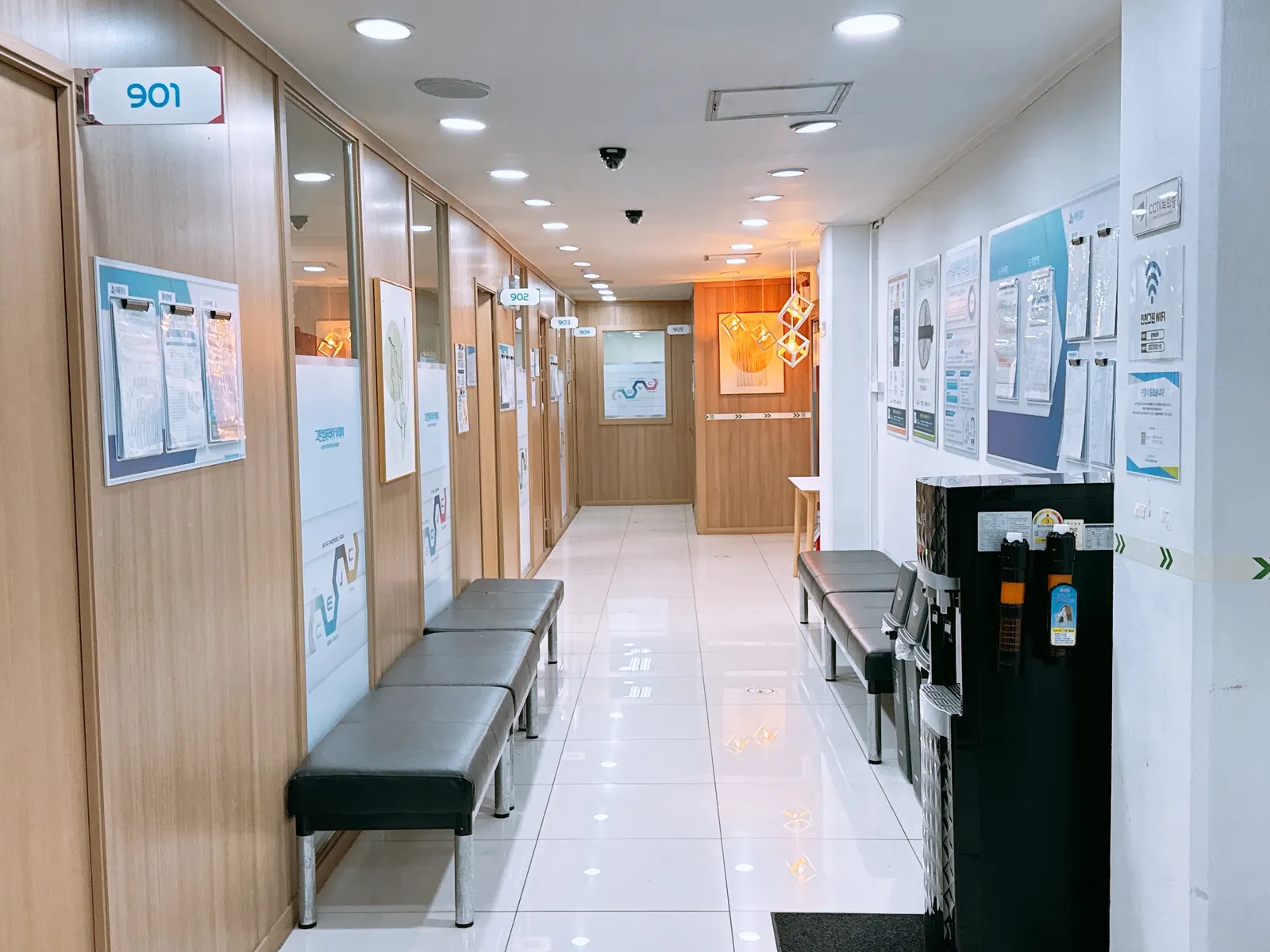 인천 그린컴퓨터아카데미 복도
