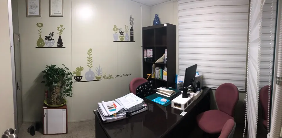 부산패션디자인학원 상담실